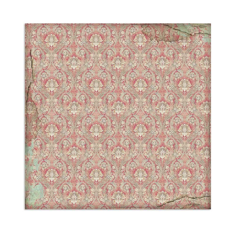 Scrapbooking Small Pad 10 Sheets 8"X8" Backgrounds Selection - Alice - Root & Company