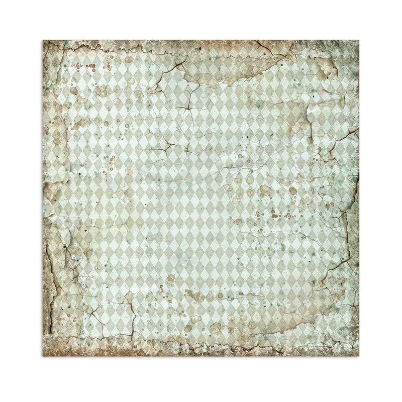 Scrapbooking Small Pad 10 Sheets 8"X8" Backgrounds Selection - Alice - Root & Company