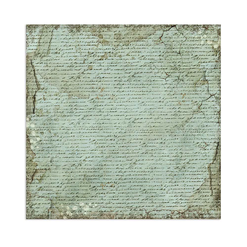 Scrapbooking Small Pad 10 Sheets 8"X8" Backgrounds Selection - Alice - Root & Company