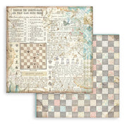 Scrapbooking Small Pad 10 Sheets 8"X8" Backgrounds Selection - Alice - Root & Company