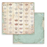 Scrapbooking Small Pad 10 Sheets 8"X8" Backgrounds Selection - Alice - Root & Company