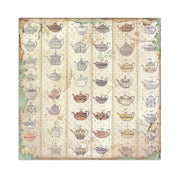 Scrapbooking Small Pad 10 Sheets 8"X8" Backgrounds Selection - Alice - Root & Company