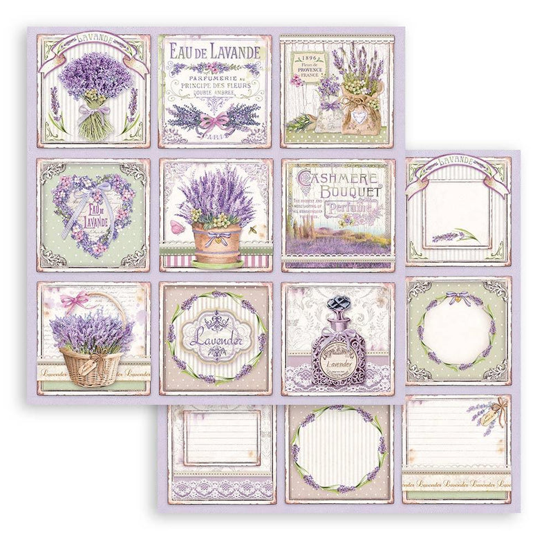 Scrapbooking Small Pad 10 sheets 8"X8" - Provence - Root & Company