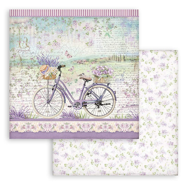 Scrapbooking Small Pad 10 sheets 8"X8" - Provence - Root & Company