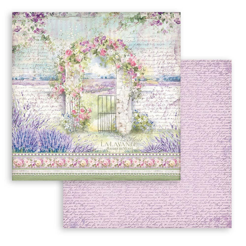Scrapbooking Small Pad 10 sheets 8"X8" - Provence - Root & Company