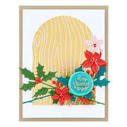 Sealed Holly Sprigs Etched Dies From Sealed For The Holidays Collection - Root & Company