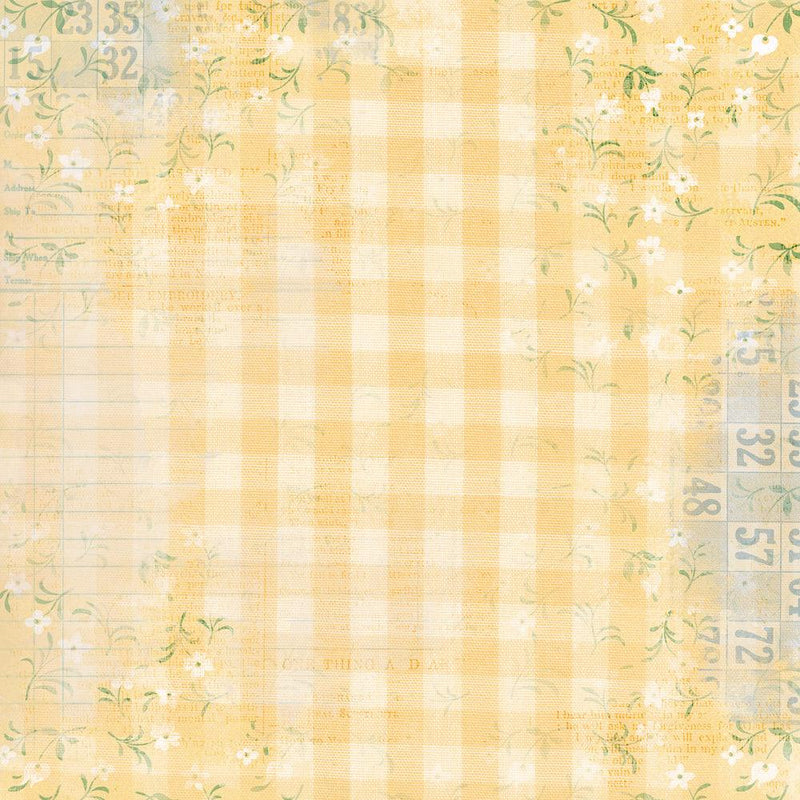 Simple Stories - Simple Vintage Berry Fields Collection - 12 x 12 Double Sided Paper - Root & Company