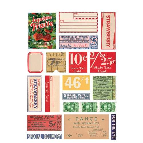 Simple Stories - Simple Vintage Berry Fields Collection - Sticker Book - Root & Company