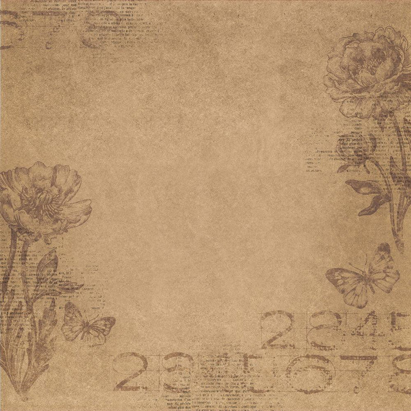 Simple Stories - Simple Vintage Essentials Collection - 12 x 12 Double Sided Paper - Beautiful Moments - Root & Company