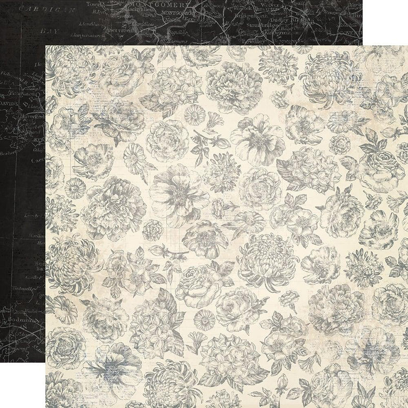 Simple Stories - Simple Vintage Essentials Collection - 12 x 12 Double Sided Paper - Noteworthy - Root & Company