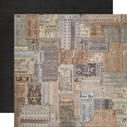 Simple Stories - Simple Vintage Essentials Collection - 12 x 12 Double Sided Paper - Vintage Tidbits - Root & Company