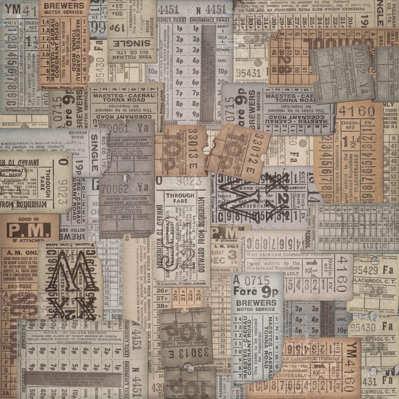 Simple Stories - Simple Vintage Essentials Collection - 12 x 12 Double Sided Paper - Vintage Tidbits - Root & Company
