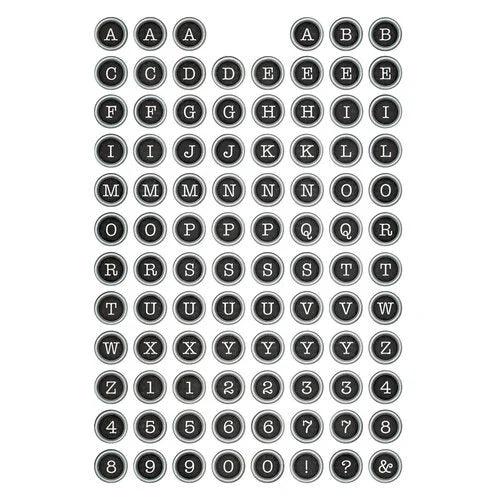 Simple Stories - Simple Vintage Essentials Collection - Sticker Book - Root & Company