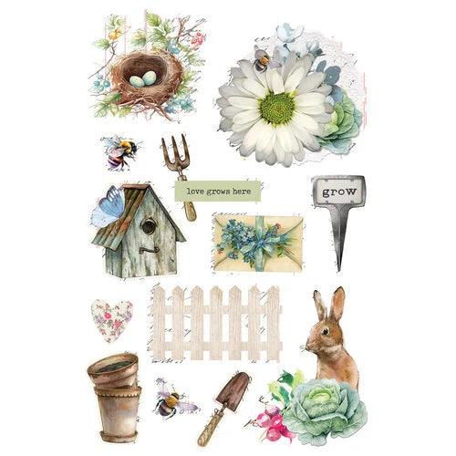 Simple Stories - Simple Vintage Spring Garden Collection - Sticker Book - Root & Company