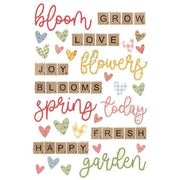 Simple Stories - Simple Vintage Spring Garden Collection - Sticker Book - Root & Company