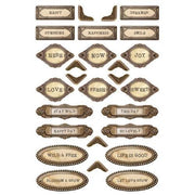 Simple Stories - Simple Vintage Spring Garden Collection - Sticker Book - Root & Company