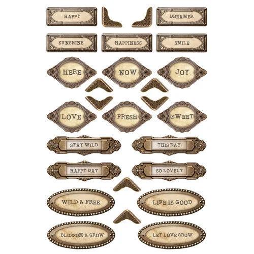 Simple Stories - Simple Vintage Spring Garden Collection - Sticker Book - Root & Company