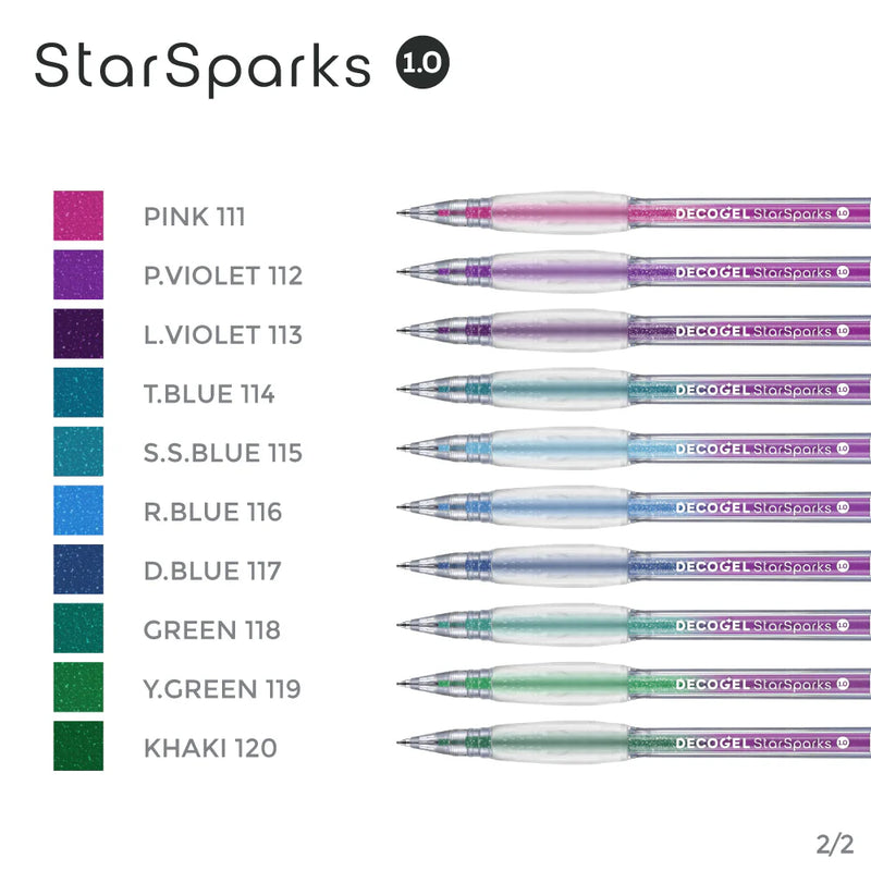 Karin - Deco Gel 1.0 StarSparks Full 20pc Set