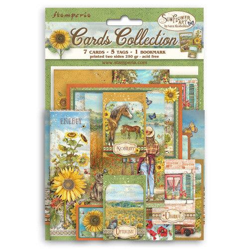 Stamperia - Sunflower Art - Cards Collection - Root & Company