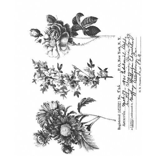 Stampers Anonymous - Tim Holtz - Cling Mounted Rubber Stamp Set - Flower Shop - Root & Company