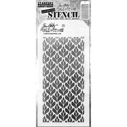 Stampers Anonymous - Tim Holtz - Stencils - Deco Floral - Root & Company
