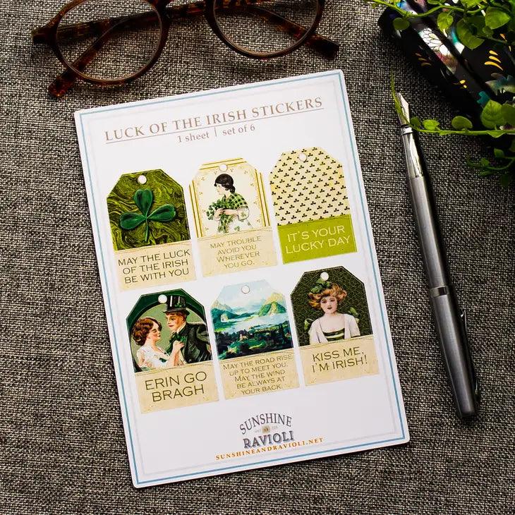 Sticker Set - Luck of the Irish St. Patrick's Day - Root & Company