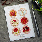Sticker Set - Valentine's Day Envelope Seals - Root & Company