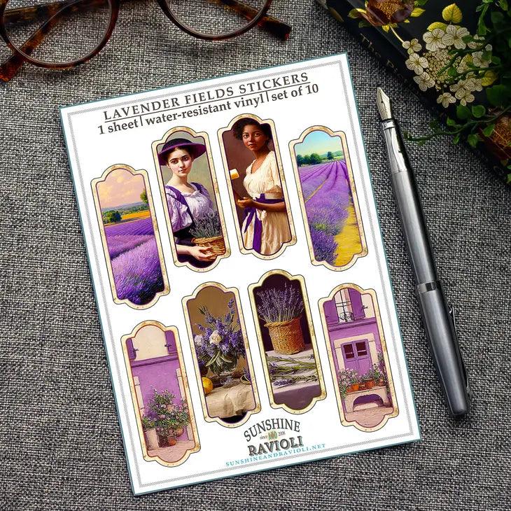 Sticker Sheet - Lavender Fields - Root & Company