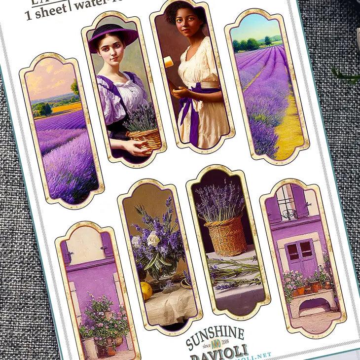 Sticker Sheet - Lavender Fields - Root & Company