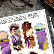 Sticker Sheet - Lavender Fields - Root & Company
