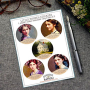 Sticker Sheet - Little Women - Louisa May Alcott - Root & Company
