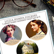 Sticker Sheet - Little Women - Louisa May Alcott - Root & Company