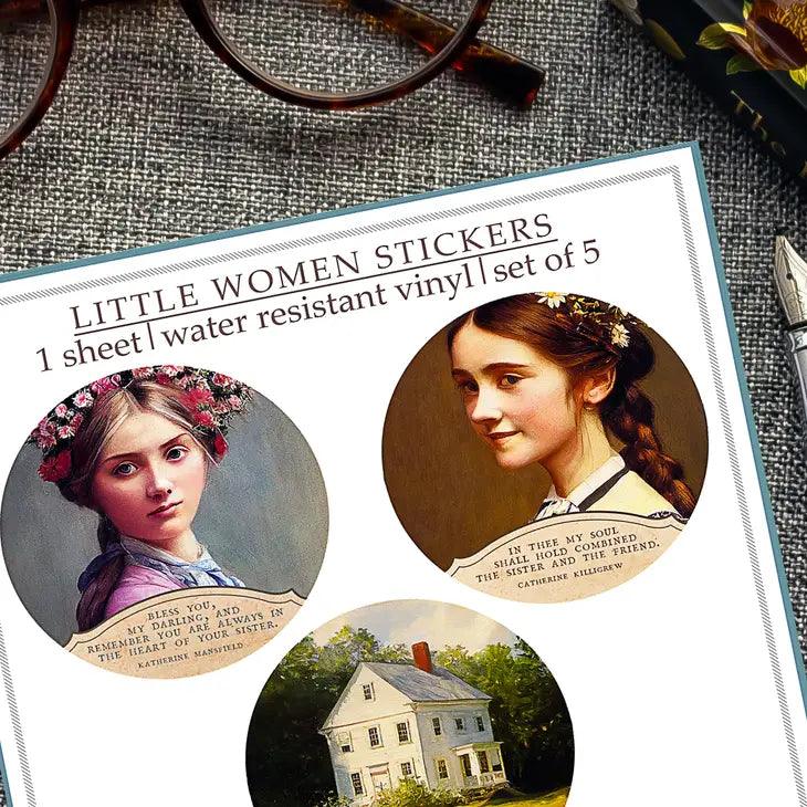 Sticker Sheet - Little Women - Louisa May Alcott - Root & Company