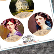 Sticker Sheet - Little Women - Louisa May Alcott - Root & Company