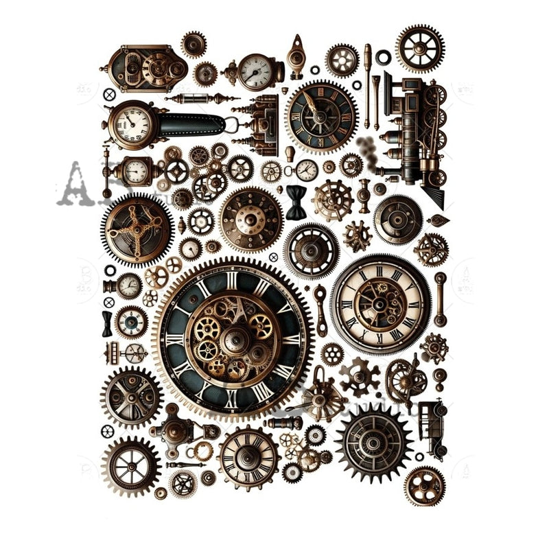 ABstudio - Paper Sticker Sheet - No. 0082