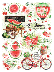 Sunshine on my Mind Rub-On Transfers - Root & Company