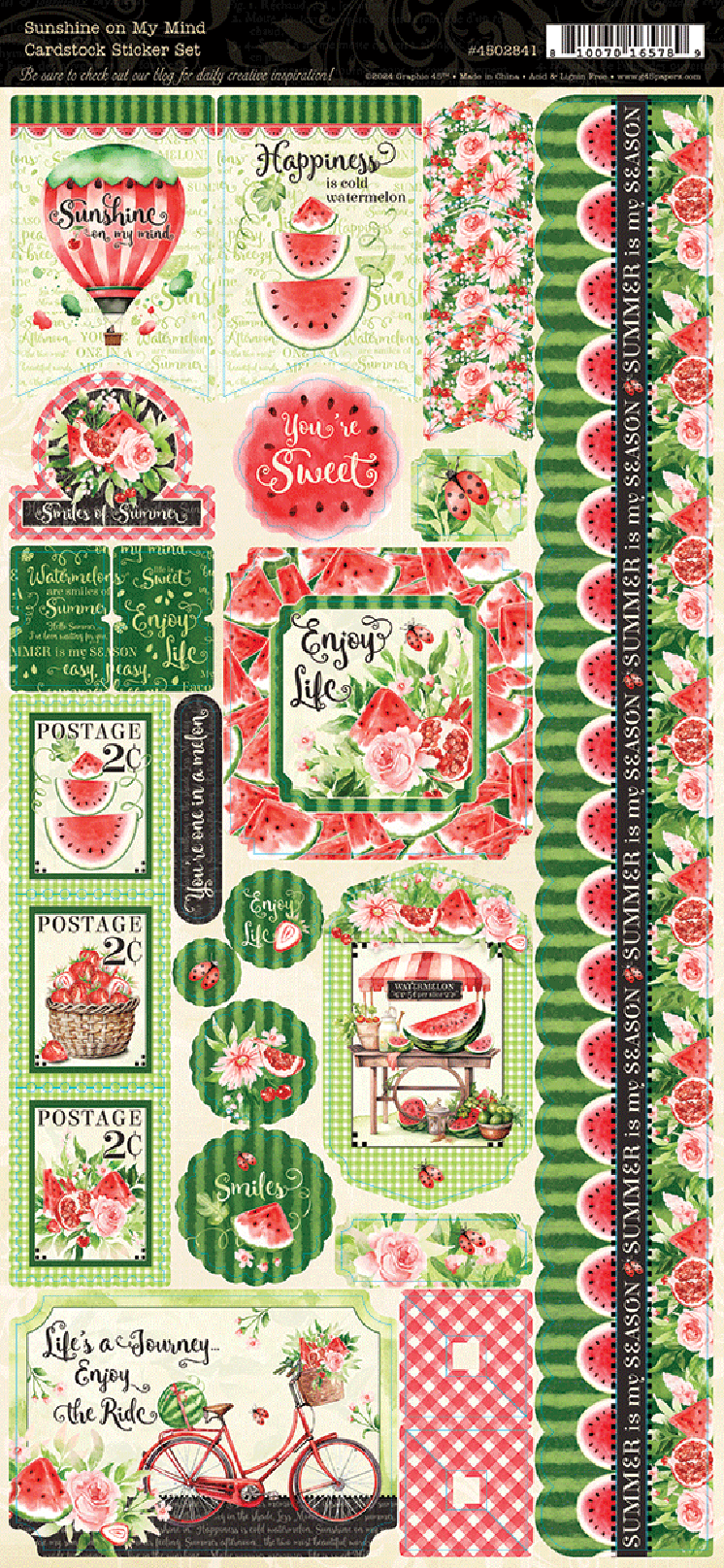 Sunshine on my Mind Sticker Set - Root & Company