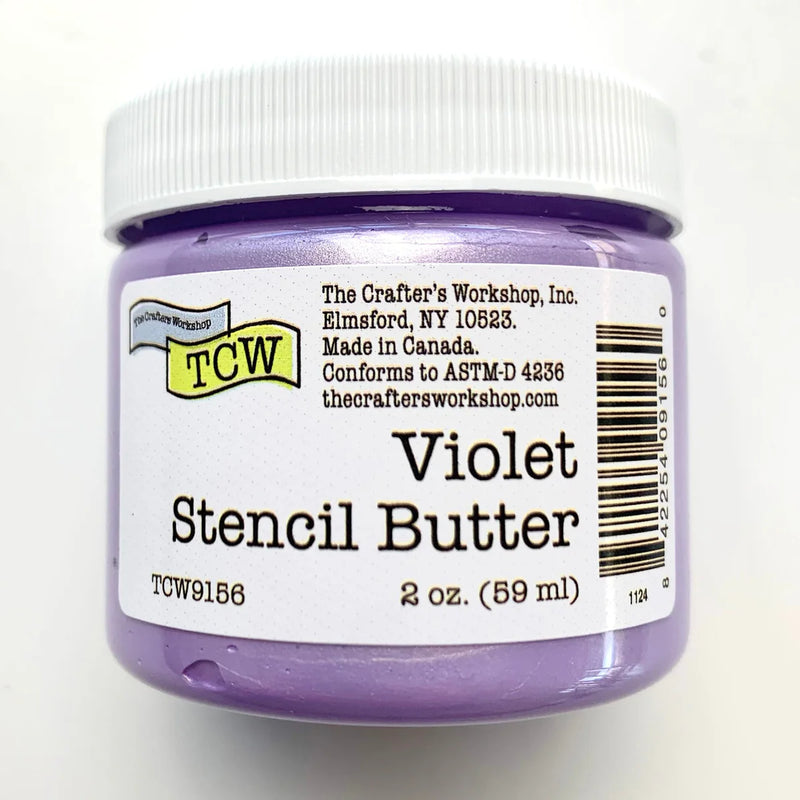 The Crafter's Workshop - Stencil Butter - Violet