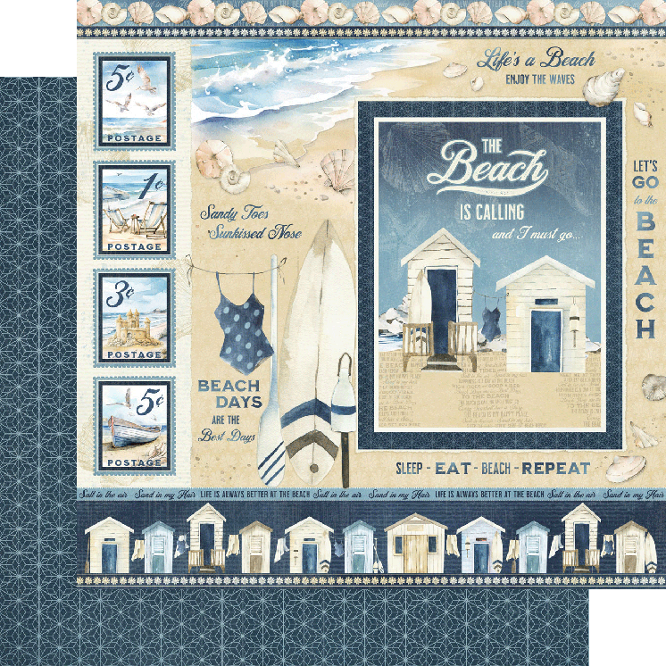 The Beach is Calling 12×12 Collection Pack - Root & Company