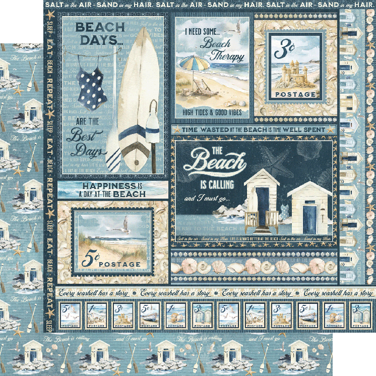 The Beach is Calling 12×12 Collection Pack - Root & Company