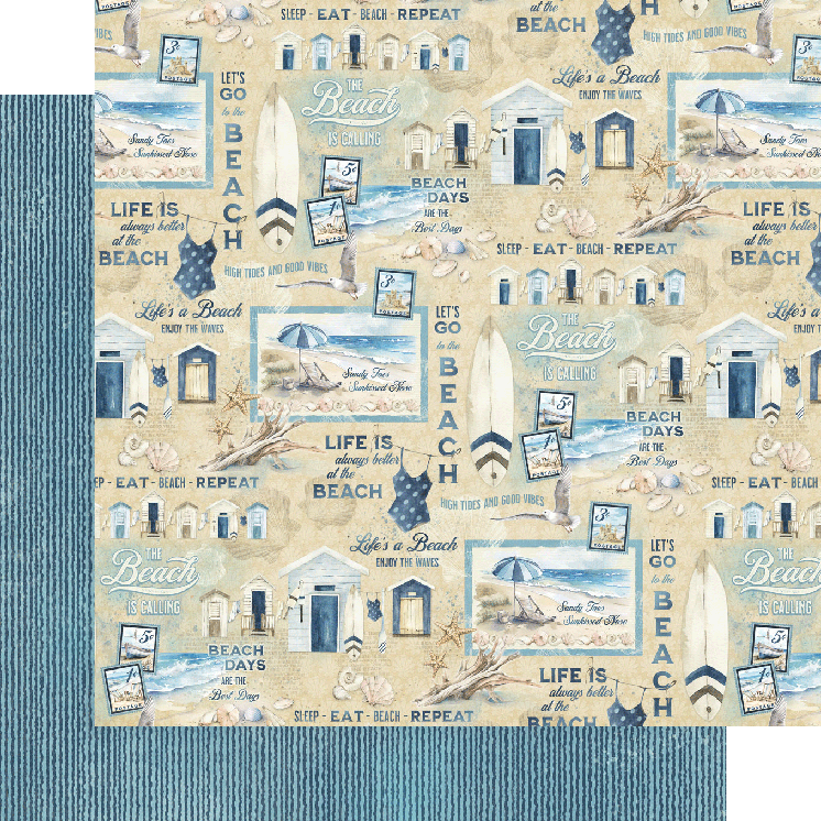 The Beach is Calling 12×12 Collection Pack - Root & Company