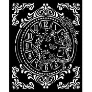 Thick Stencil - Alice Clock - Root & Company