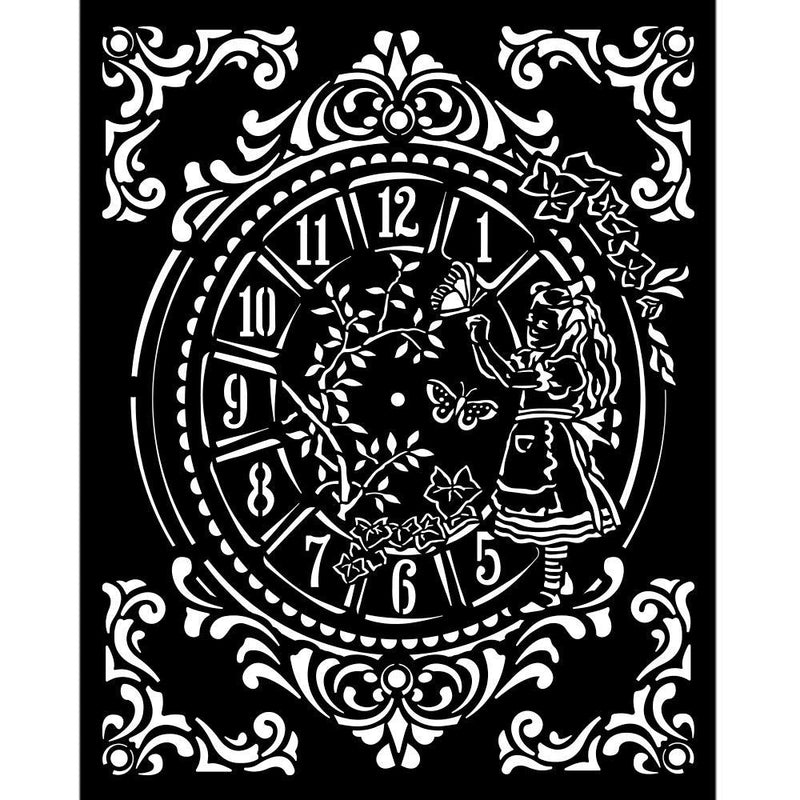 Thick Stencil - Alice Clock - Root & Company
