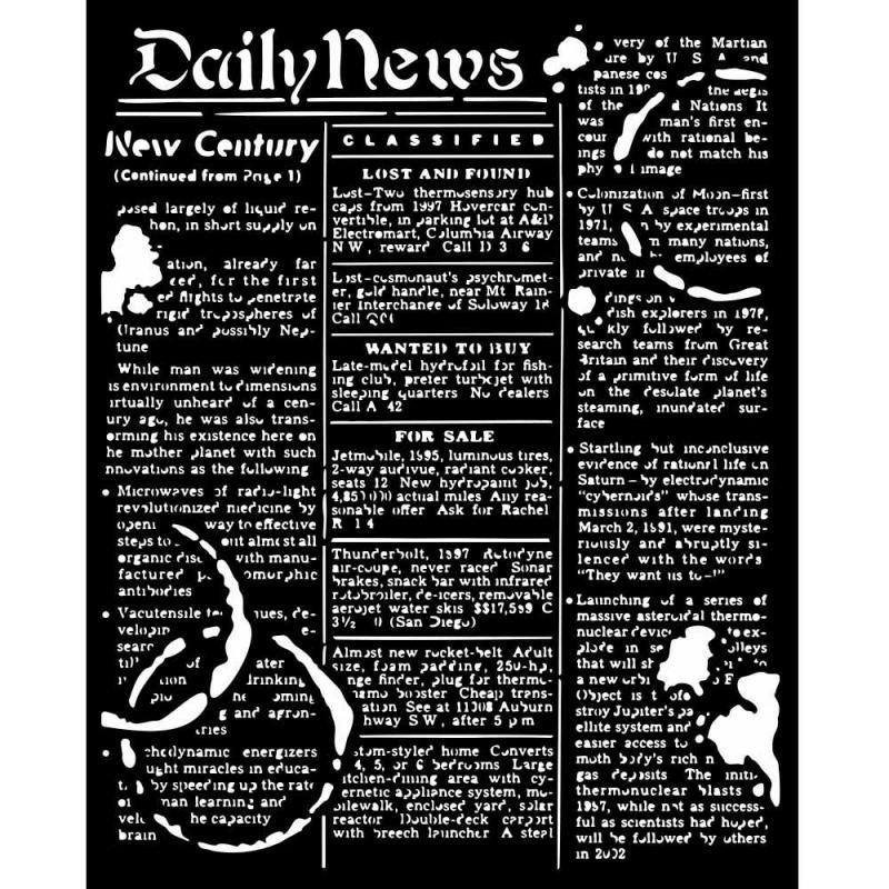 Thick Stencil - Coffee and Chocolate Daily News - Root & Company