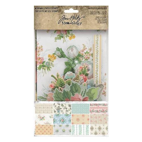 Tim Holtz Idea-ology Scraps Worn Wallpaper - Root & Company