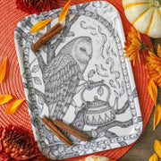 Twilight Tea | Owl Birch Tray - Root & Company