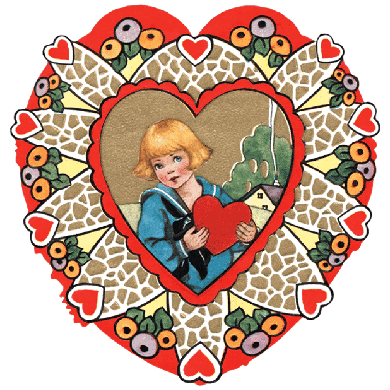 Valentine Labels - Holiday Sticker Box - Root & Company