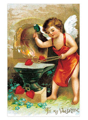 Valentine's Day Postcard Box - 36 Unique Vintage Postcards - Root & Company