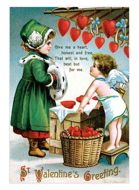 Valentine's Day Postcard Box - 36 Unique Vintage Postcards - Root & Company