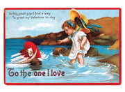 Valentine's Day Postcard Box - 36 Unique Vintage Postcards - Root & Company